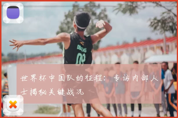 世界杯中国队的征程:专访内部人士揭秘关键战况
