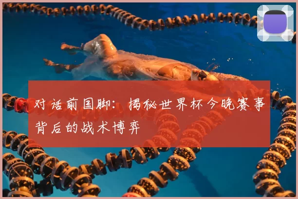 对话前国脚:揭秘世界杯今晚赛事背后的战术博弈