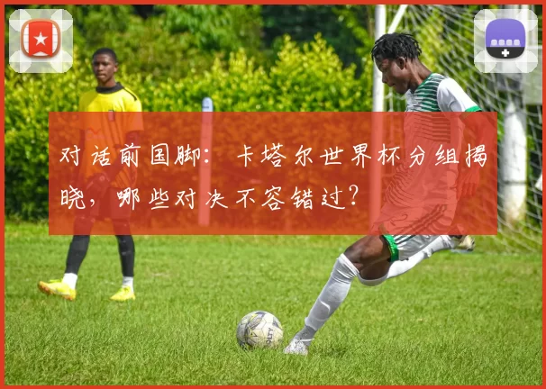 对话前国脚：卡塔尔世界杯分组揭晓，哪些对决不容错过？